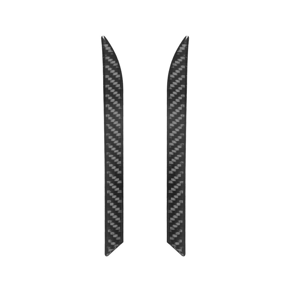 Carbon Fiber Interior Rear Door Panel Cover Trim for Volkswagen for Tiguan 2013-2017