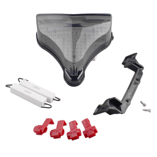 LED Tail Lamp Taillight Running Light Smoke Lens Fit for YAMAHA YZF R1 YZF-R1 09-11
