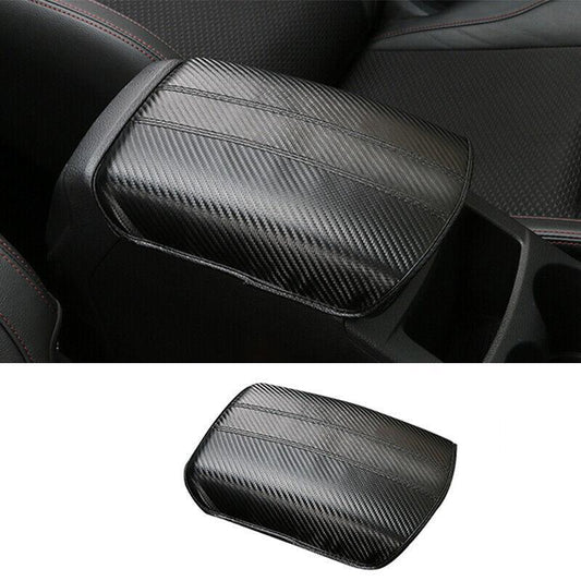 for Nissan Rogue Sport 2017-2021 Carbon Fiber Central Console Armrest Box Cover