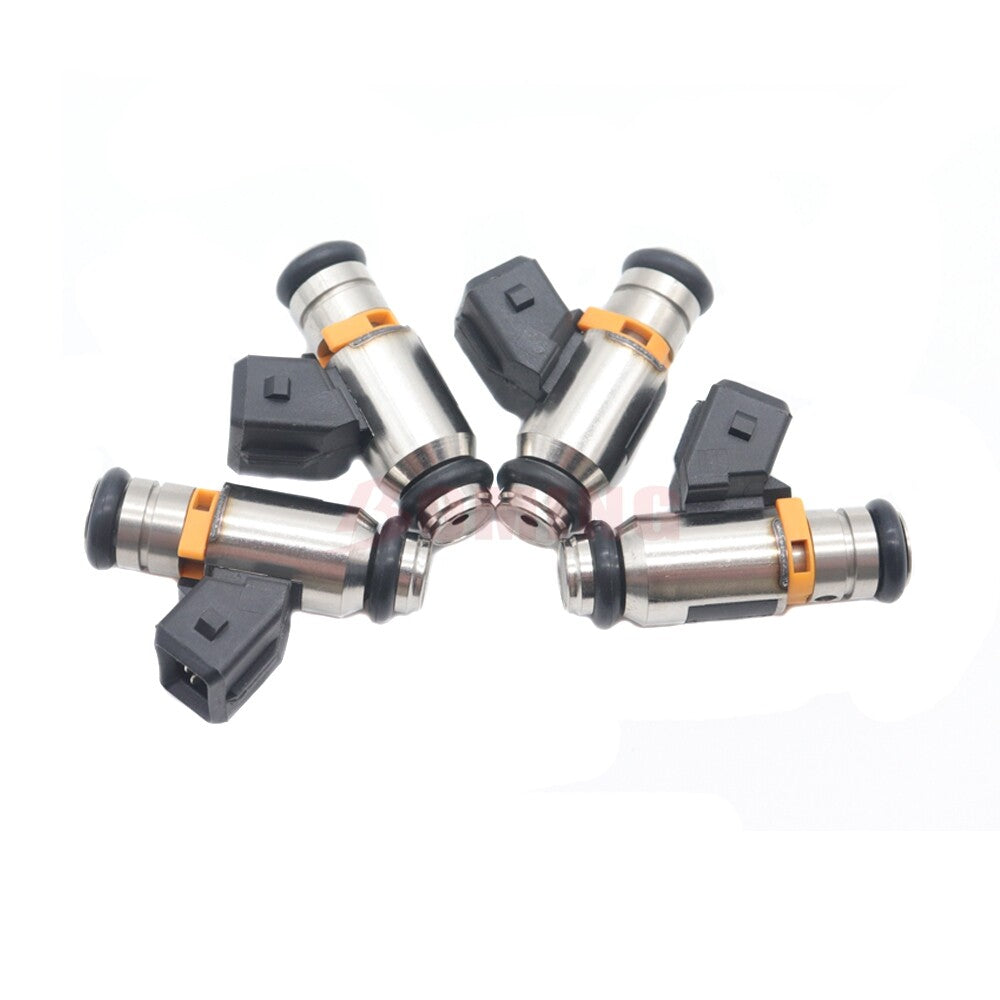 4-pack of new IWP160 fuel injectors for Fiat 500 77363790 71792994 71724545 75112160
