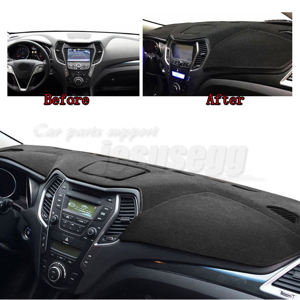 For 13-17 for Hyundai Santa Fe IX45 Maxcruz LHD Sun Shade Pad Dashboard Cover Mat