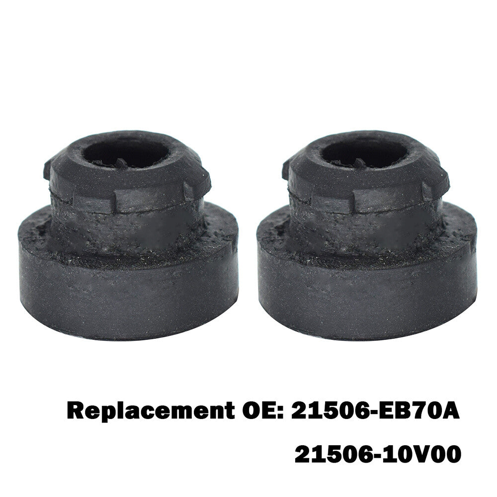 2X for Nissan 180SX 200SX 240SX S13 S14 350Z Z33 370Z Z34 Radiator Rubber Mount