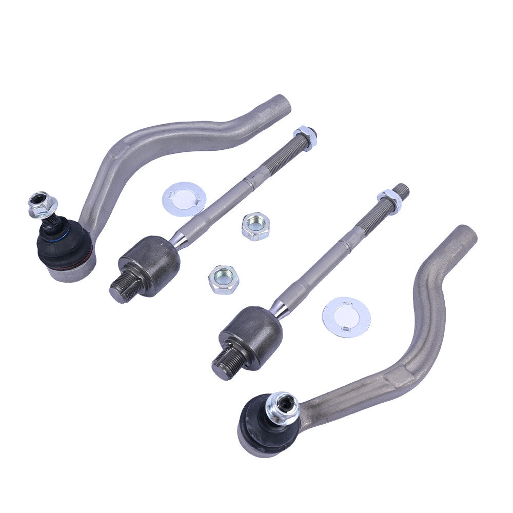 New L  R Inner  Outer Tie Rod End Set for Maserati Ghibli Quattroporte 2014-16