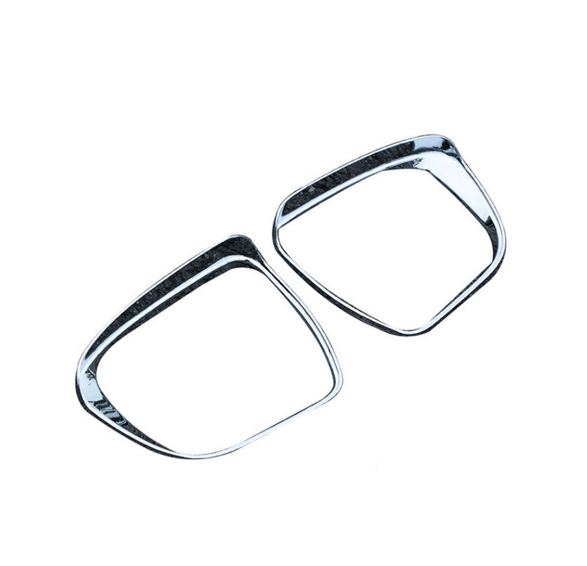 for Mitsubishi Outlander Sport 13-16 Chrome Side Mirror Rain Board Shade Shield