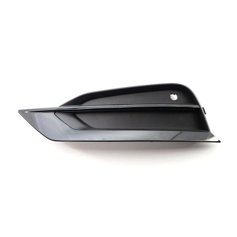 for Volvo S90 2017-2020 Black Front Bumper Fog Light Lamp Cover Trim Replace kit