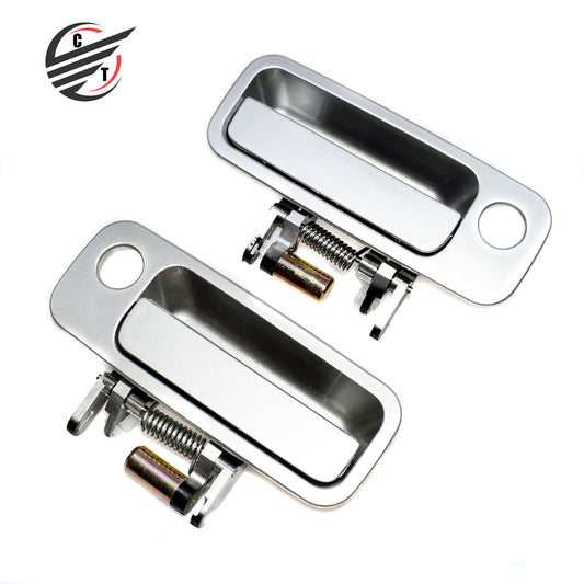 For 97-01 for Toyota for Camry Set 2 Left Right Outside Door Handle SILVER 69220AA010