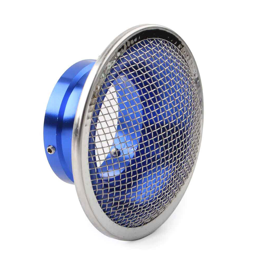 Air Filter Cup With Strainer Fit Universal 32mm/34mm Motorcycle Carburetor Blue