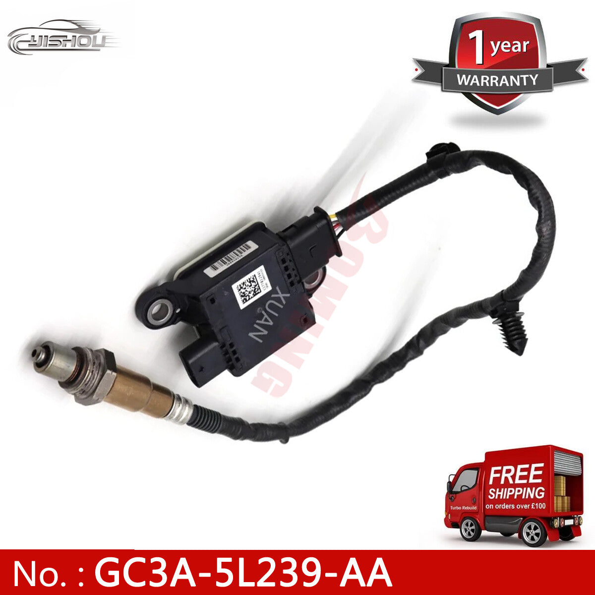 The GC3A-5L239-AA Nox sensor is suitable for 2015-2017 for Ford Super Duty 6.7L vehicles. (All-new GC3A5L239AA)