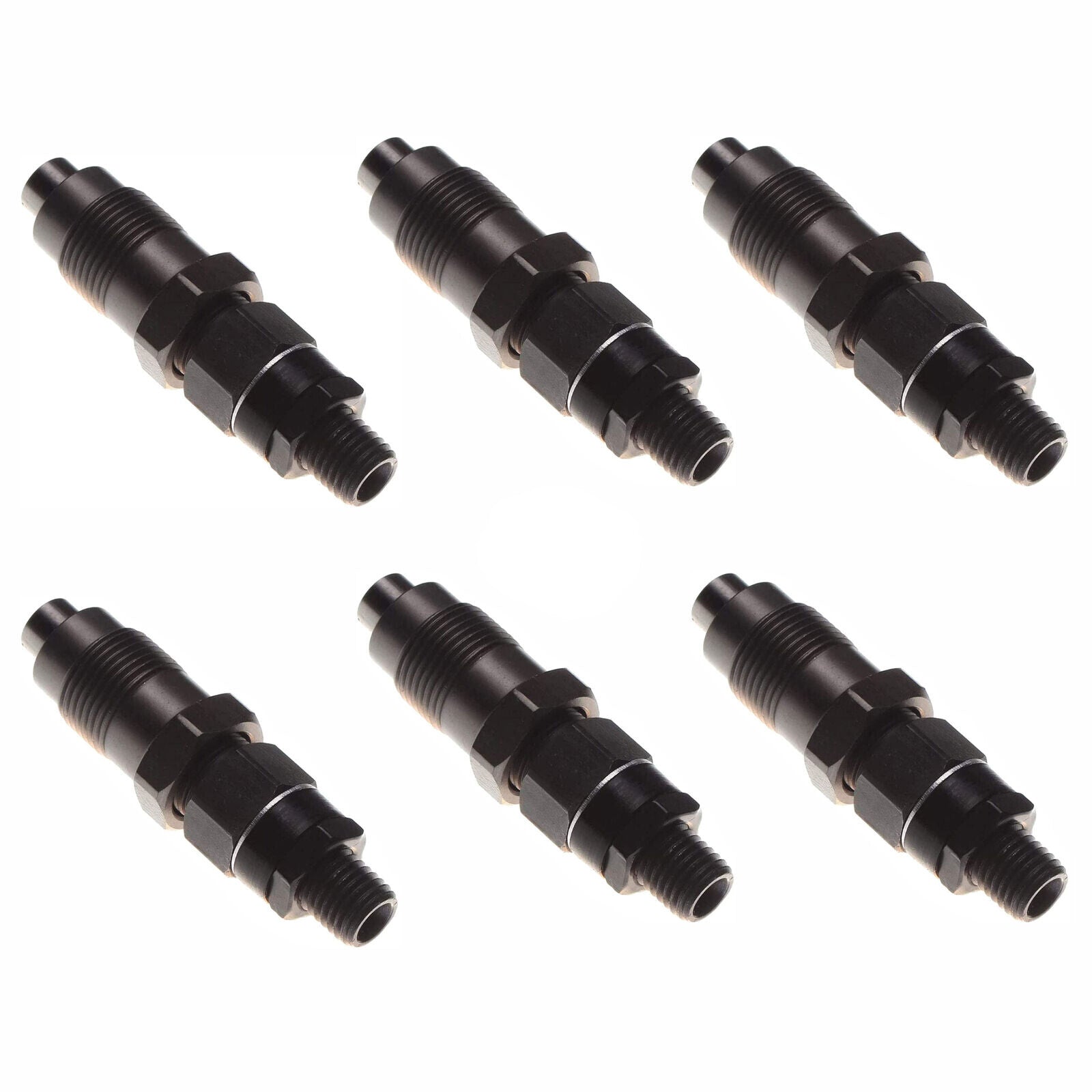 6x Fuel injectors w/093500-3400 23600-64050 for Toyota Landcruiser 1HZ Diesel