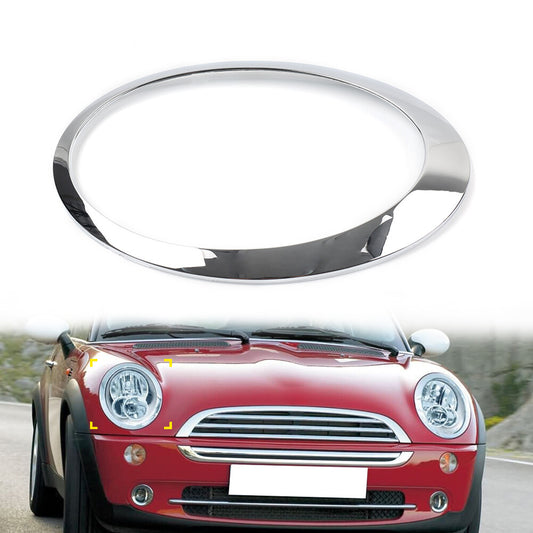 Headlight Ring Trim Bezel Cover for BMW for Mini Cooper R50 R52 R53 2001-2006 03