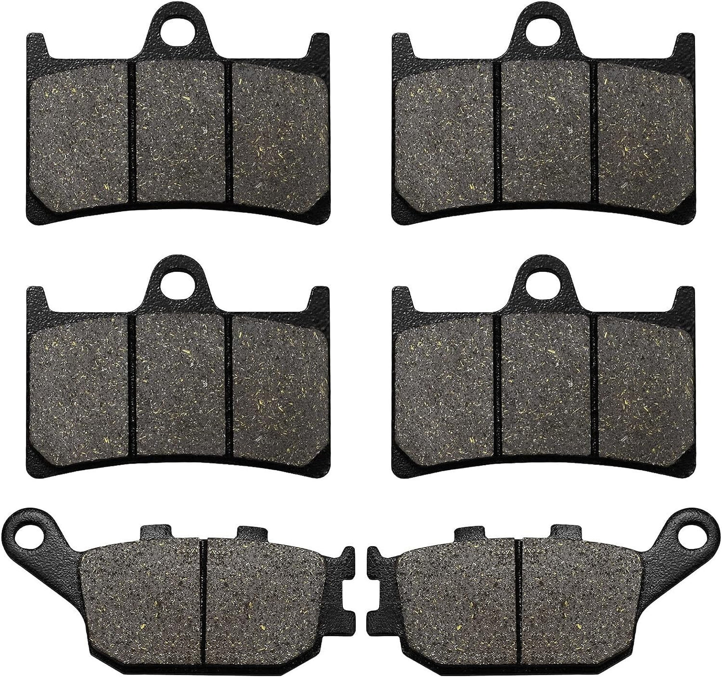 Front Rear Brake Pads Compatible with for Yamaha FZ1 FZ6 FZ8 YZF R1/R6/R6S 2003