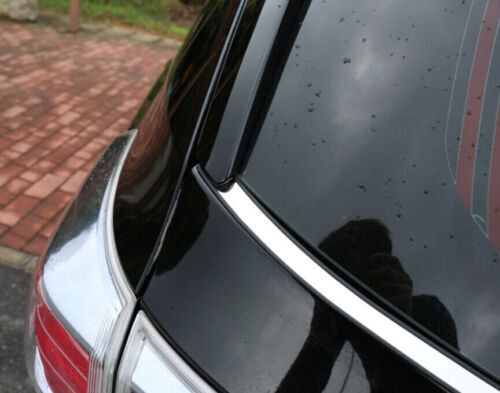 1pcs Rear Window for Toyota Highlander 2014-2019 Chrome Molding Trim Decor Strip