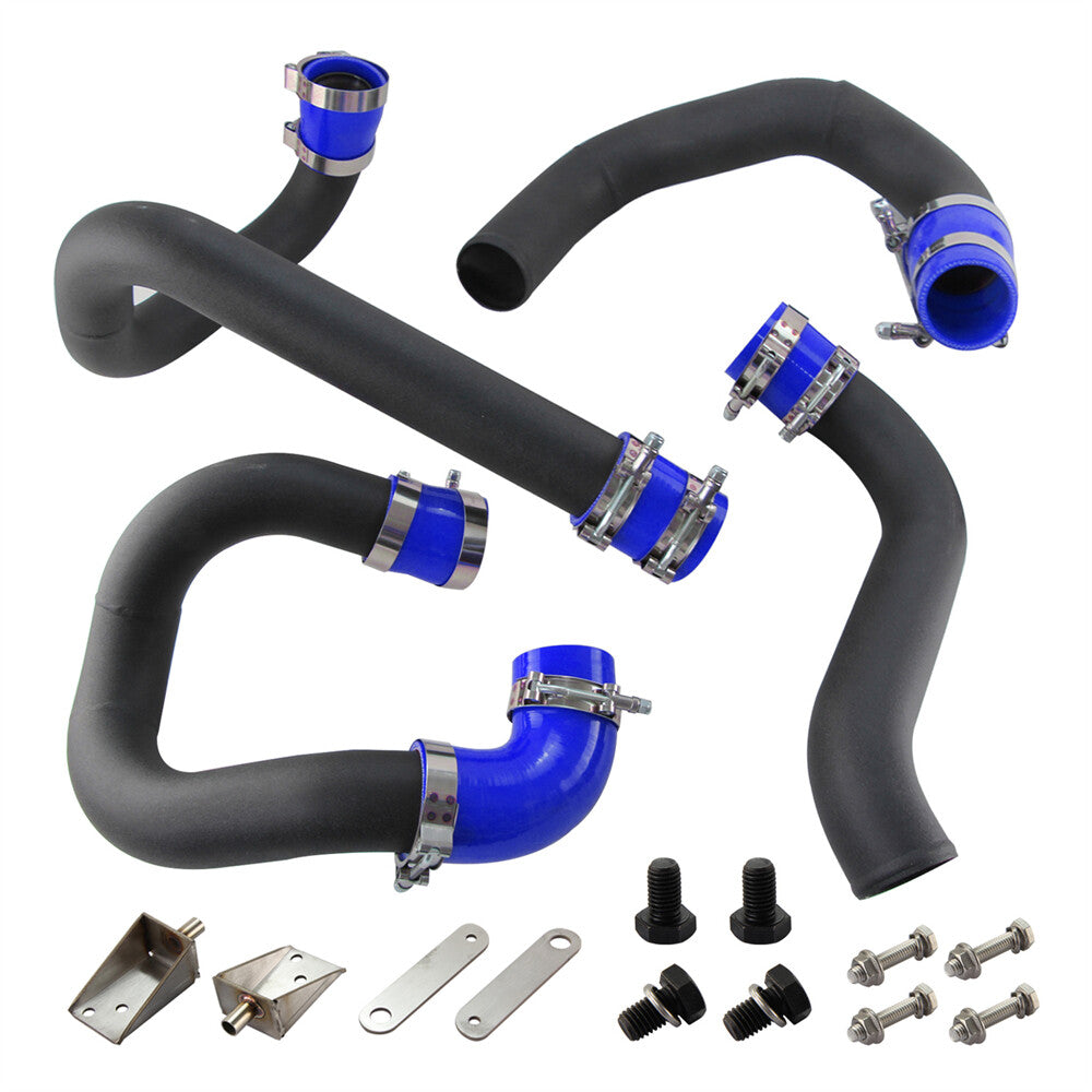 Front Mount Intercooler Piping Kit for Hyundai for Genesis 2.0T Turbo 2010-2012 Blue