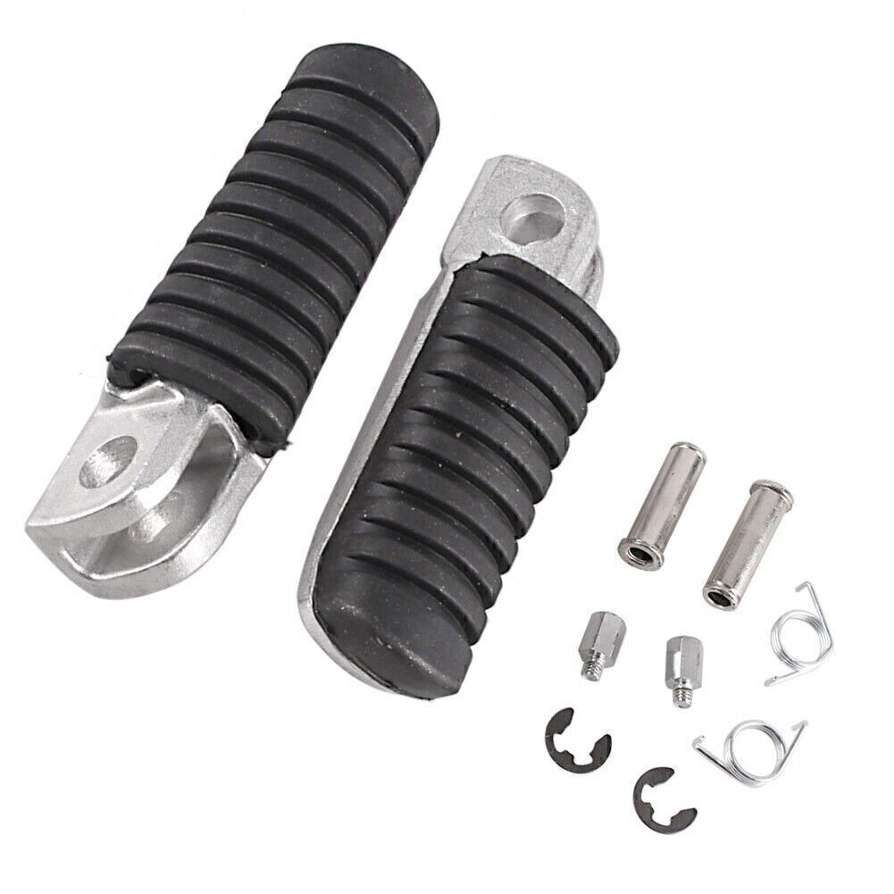 Rider Front Foot Pegs Footrest Footpegs Fit for KAWASAKI Z1000 Z750 2003-06 Black