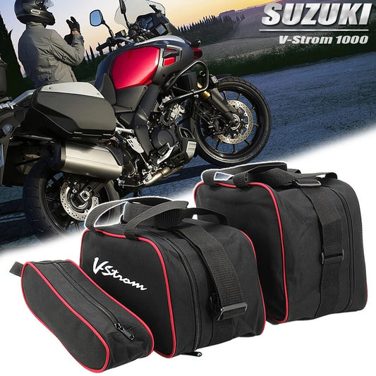 for SUZUKI VSTROM DL1000 DL650 Luggage Bag Motorcycle Travel Bag Inner Trunk Bag