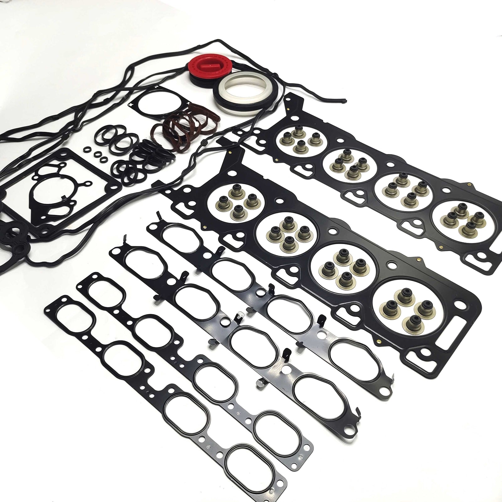 The new LR006635 engine hood gasket kit is suitable for Range Rover Sport 05-09 4.2L.