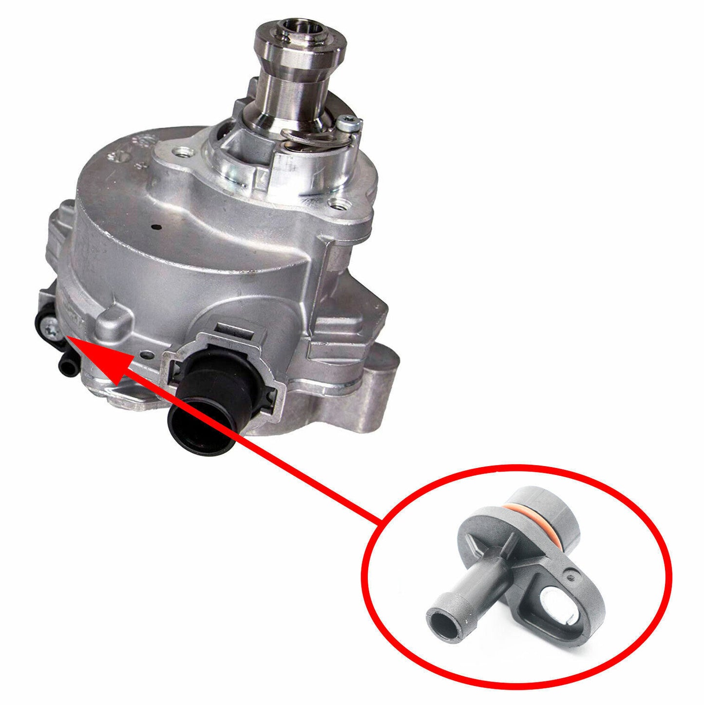 1Brake Vacuum Pump Repair Kit for BMW E90 E88 F10 X1 X3 X5 135i 11667619350