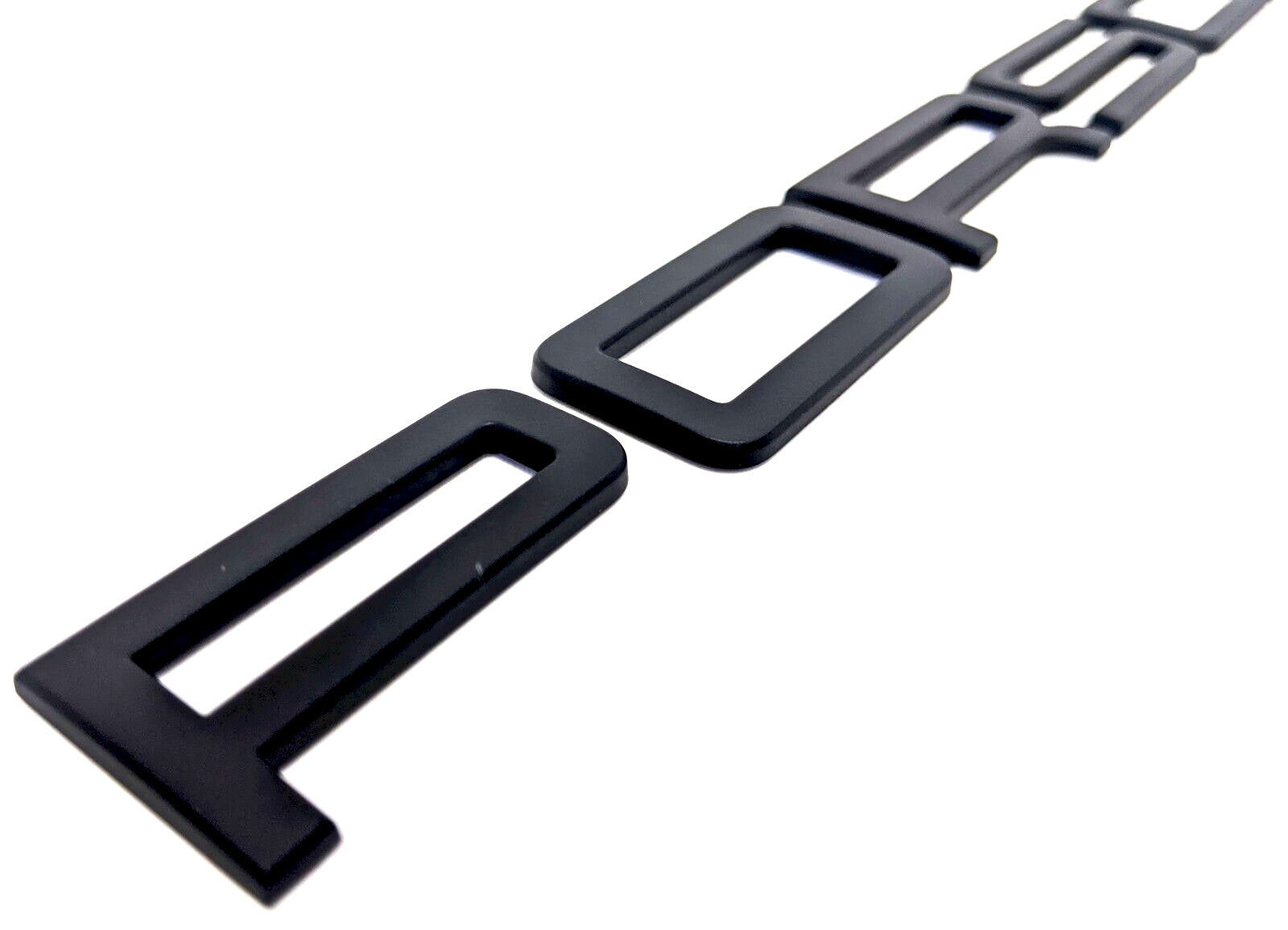 for Porsche Script Logo Rear Badge Matt Black 99155923590 for Porsche