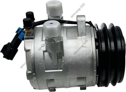 12V AC Compressor 218-6833 for Caterpillar CAT Engine 3024C C3.4 Skid Steer Load