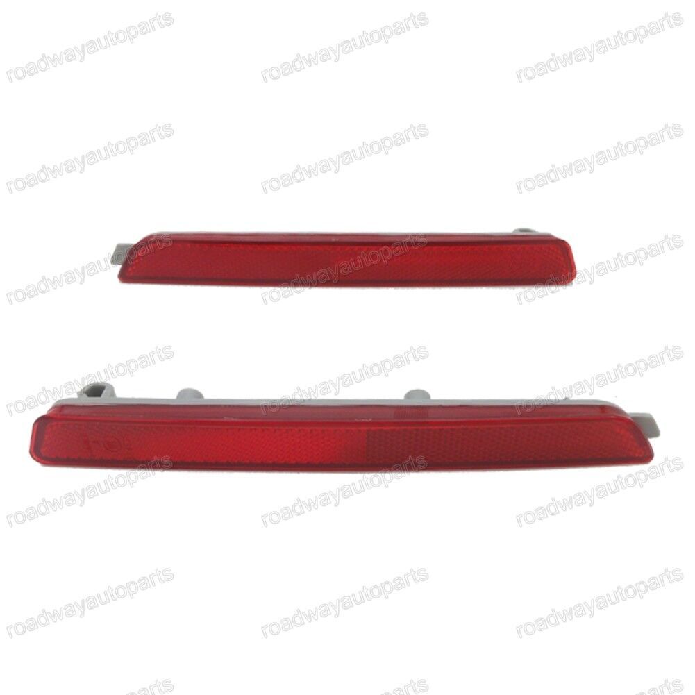 Pair Rear Bumper Reflector Tail Light Lamp for Mazda 3 2003-2011 Left Right