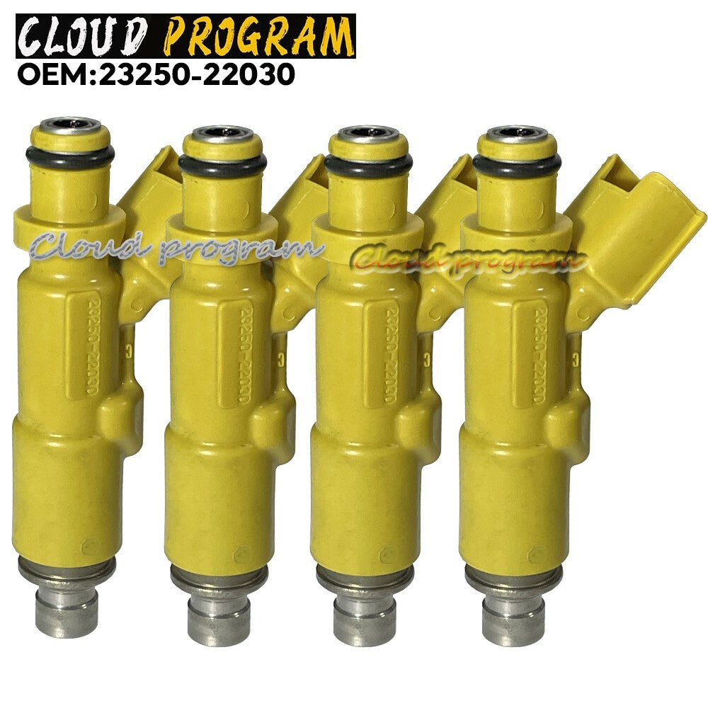4PCS 23250-22030 Fuel Injectors For 2000-2008 for Toyota Celica GTS 1.8L 2ZZGE VVTLI