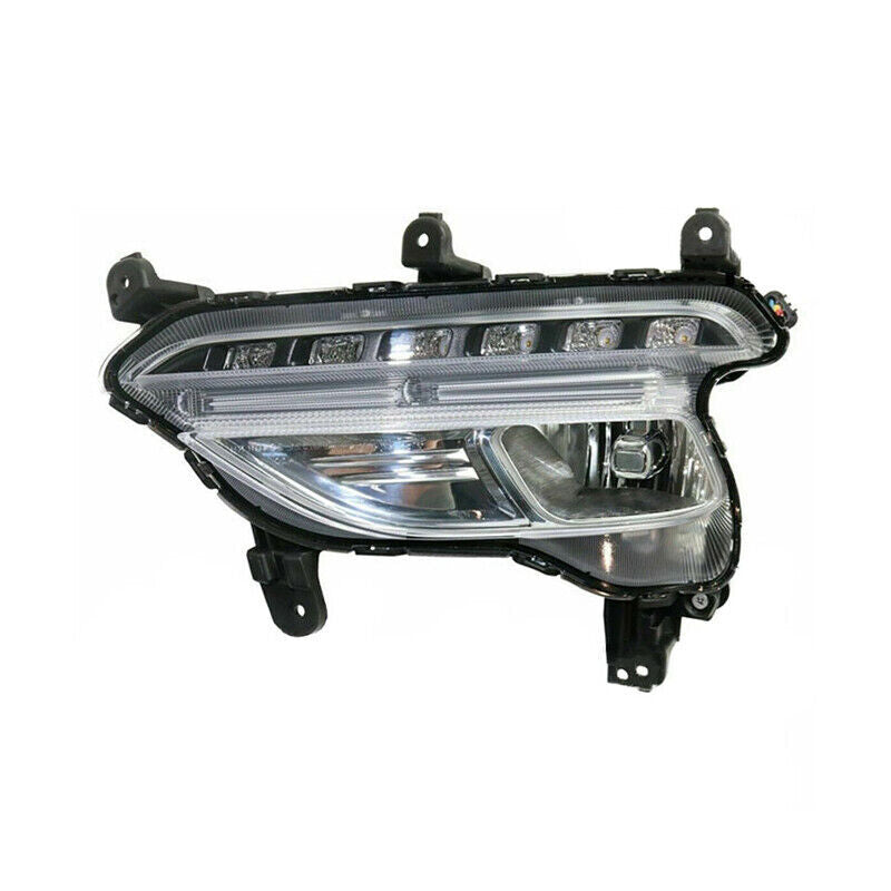 Left front fog light and daytime running light for Hyundai Santa Fe Sport 2016 - 2018