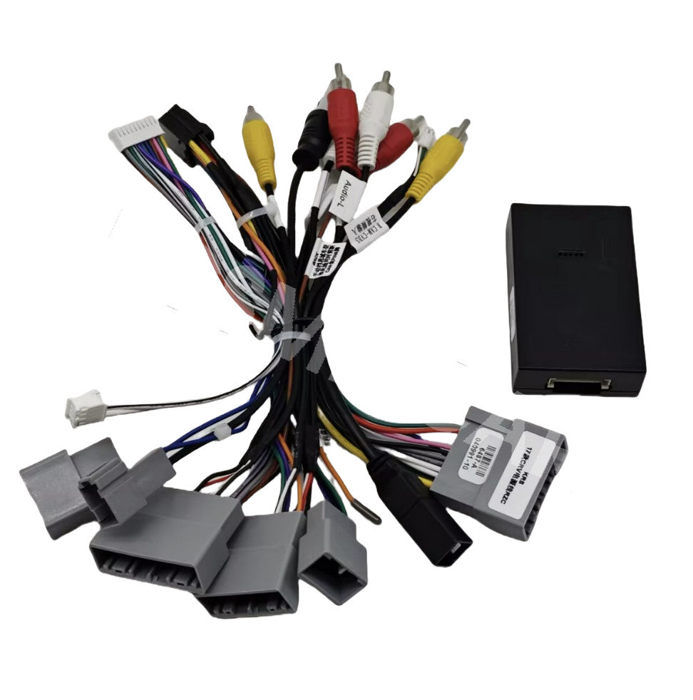 Fit for Honda for Civic 2016-2019 Car Stereo Radio Wiring Harness Connector Adapter