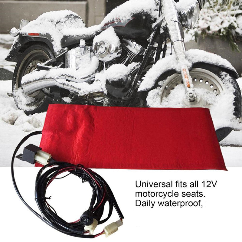 Motorcycle for Seat Heated Cushion Winter Warmer Waterproof Pad Heating Pad Mat