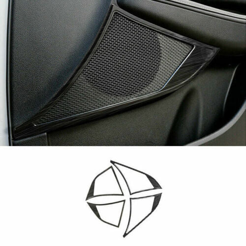 for Hyundai Sonata 20-2023 Black Steel Inner Door Speaker Horn Frame Cover Trim