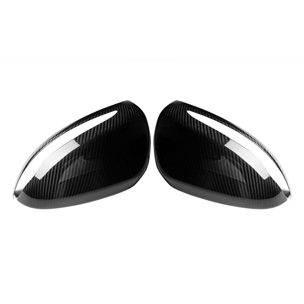 Mirror Cover Caps for MERCEDES BENZ W205 W222 S550 S600 S63 15-19 Carbon Side mo