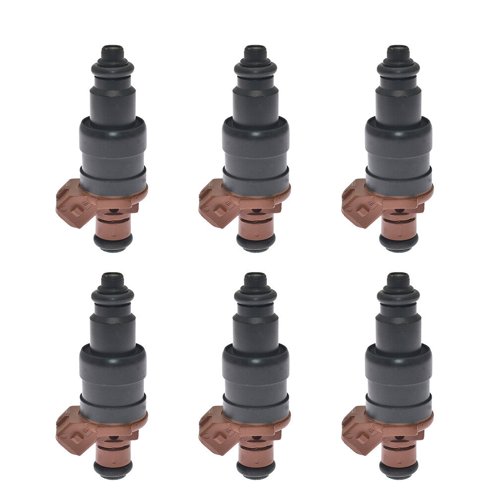 6x Fuel Injectors for Chrysler TownCountry for Dodge Caravan for Jeep Cherokee for Wrangler