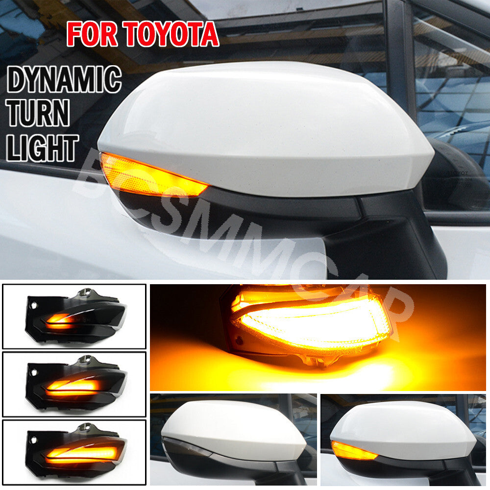 Car Rearview Mirror Turn Signal Light Lamp Fit for Toyota for Corolla E210 2019-2022