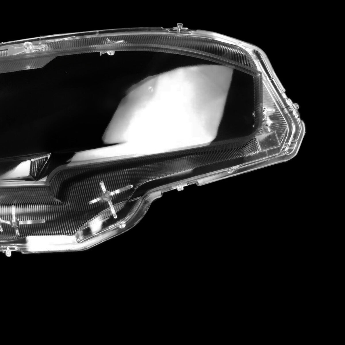 Front right halogen headlight lens cover for Honda for Civic 2016 - 2018