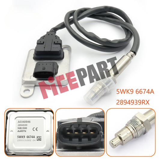5WK9 6674A 2894939RX Oxide Nitride Sensor Compatible with 10-12 L6 2871978