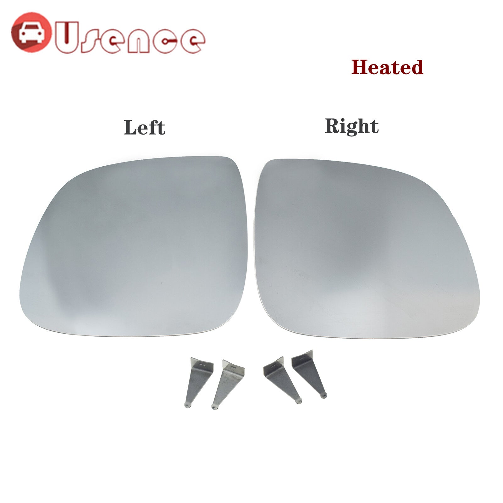 2Pcs Left Right Heated Mirror Glass for VW Transporter Multivan T5 T6 2009-2024