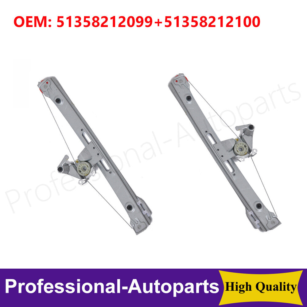 Rear L+R power window adjuster for BMW E46 3 Series 323i 325i 325Xi 1999 - 2005