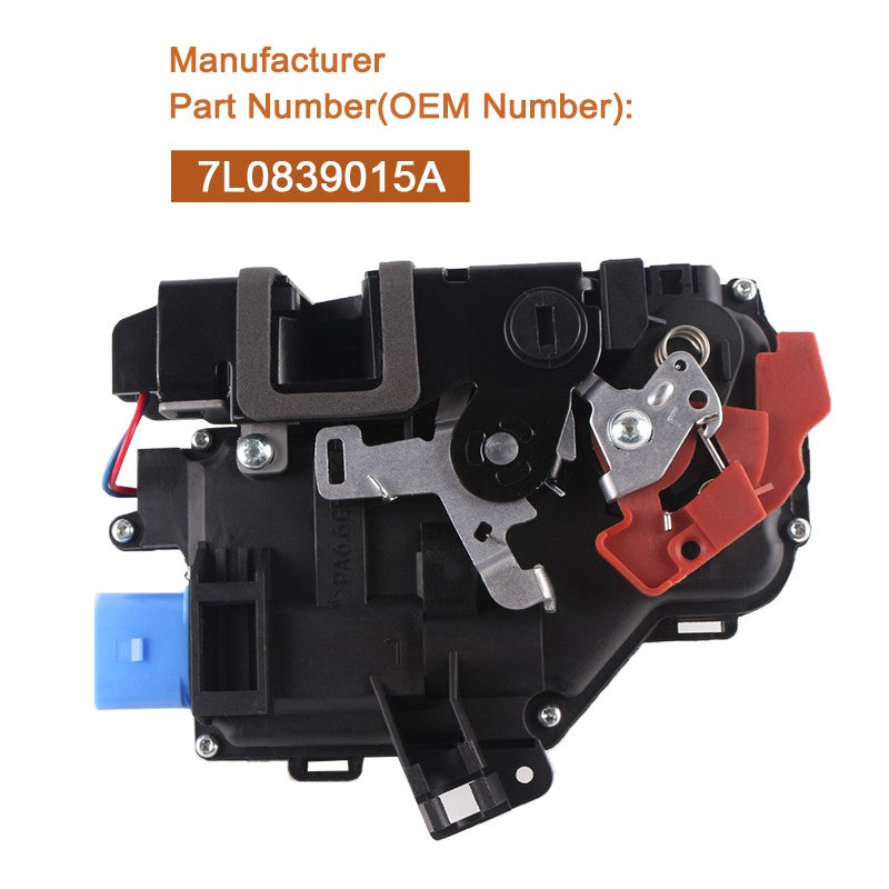 REAR LEFT PASSENGER SIDE CENTRAL DOOR LOCK for VW for GOLF MK5 V 03>09 7 PINS ASH