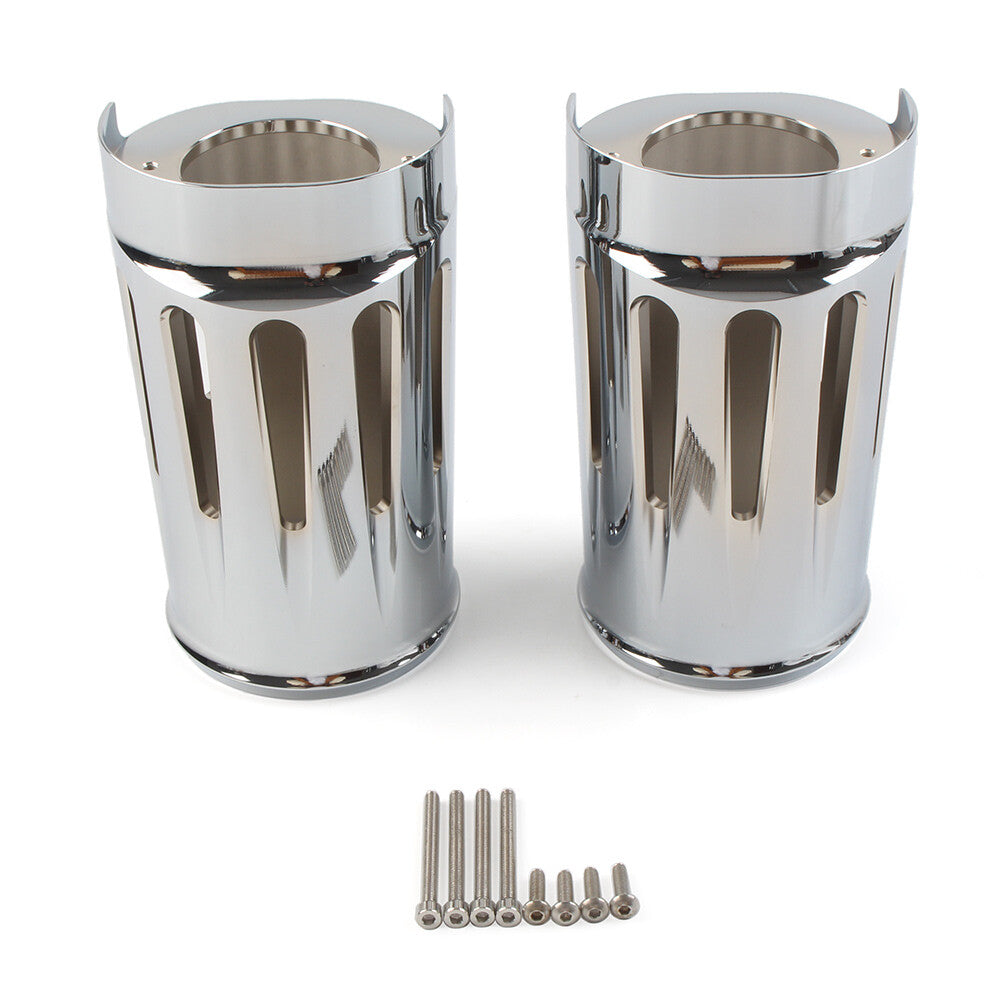 Gabelmanschetten-Abdeckungen f¨¹r for Harley Electra Street Road Glide King CVO 14¨C22