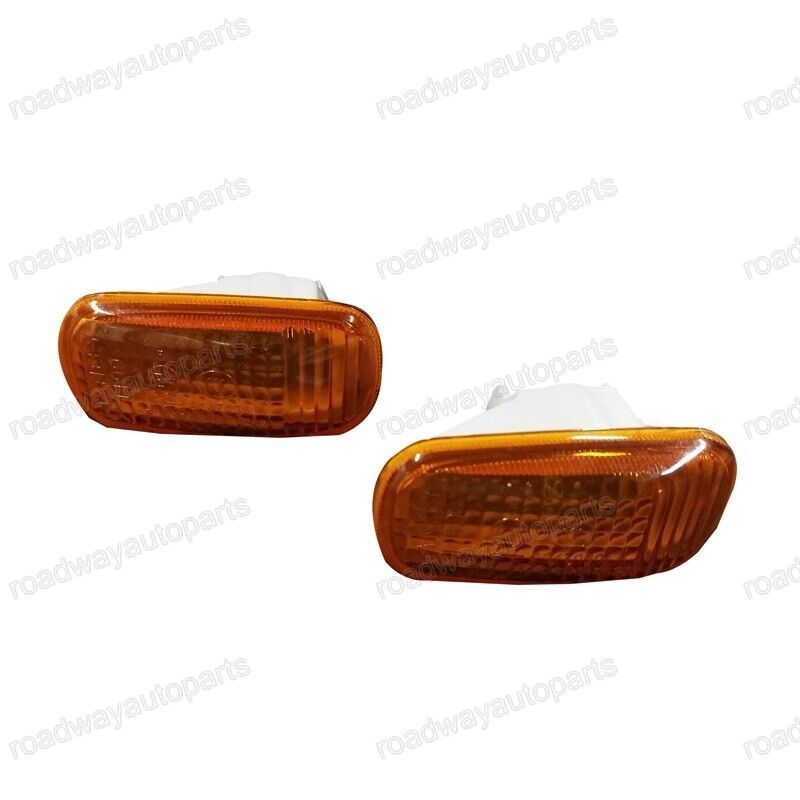 2Pcs Amber Fender Side Marker Turn Light Lamp Fit for HONDA FIT SALOON 2003-2006