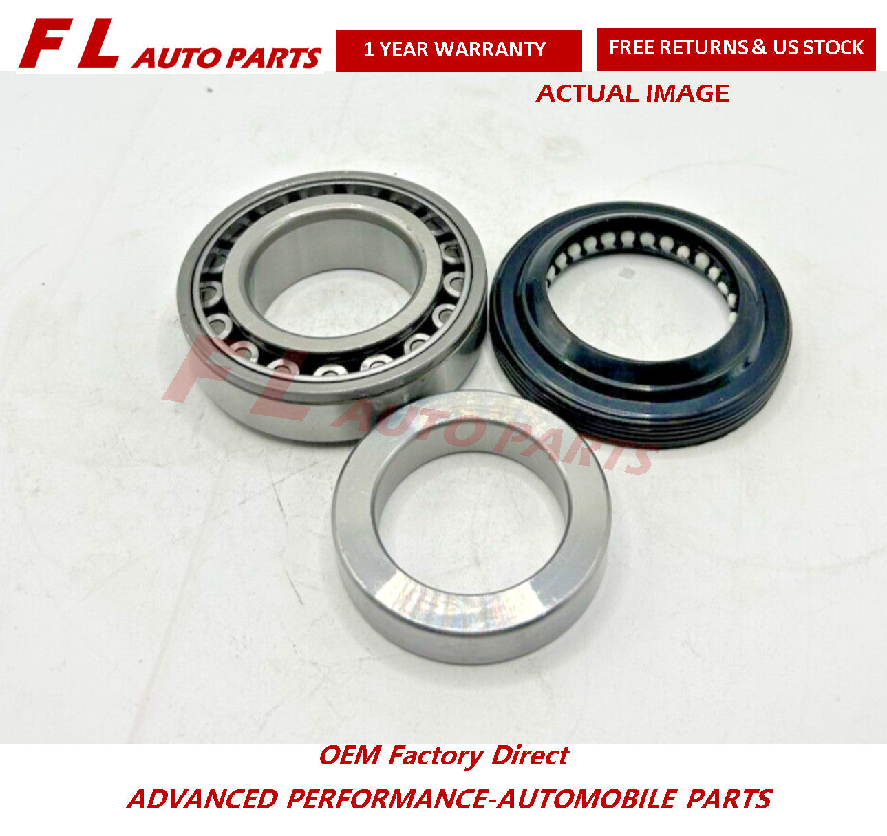 for Nissan Titan Frontier Xterra Rear Axle Shaft Wheel Bearing Kit 40210-7S210