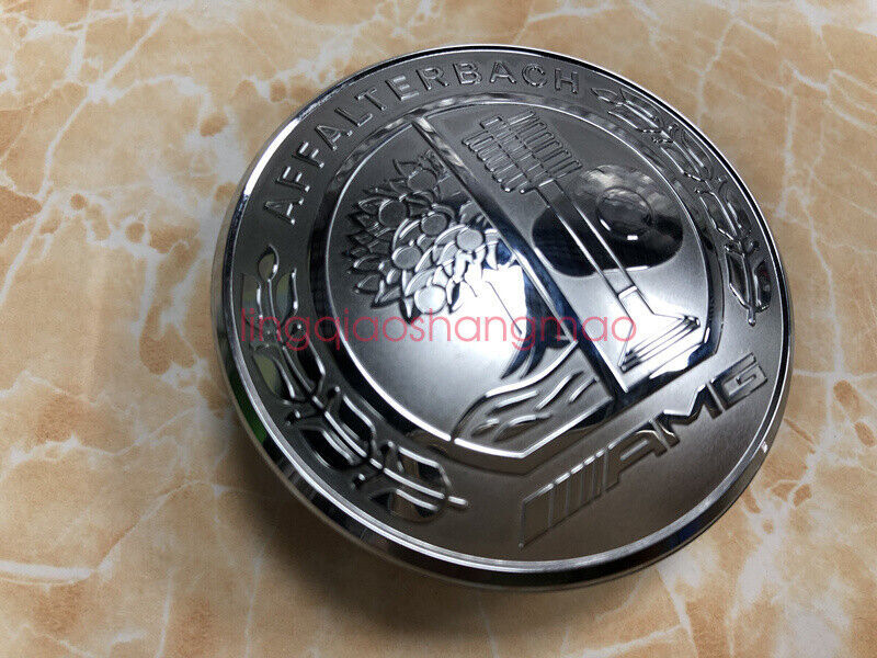 New for Mercedes-Benz silver chrome badge for front engine 57 mm A0008171701