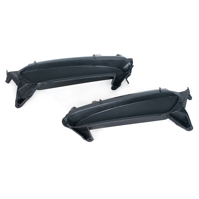 Pair of front bumper lower vent cap trim trim frames LHRH for 2010-2011 for Mazda 3