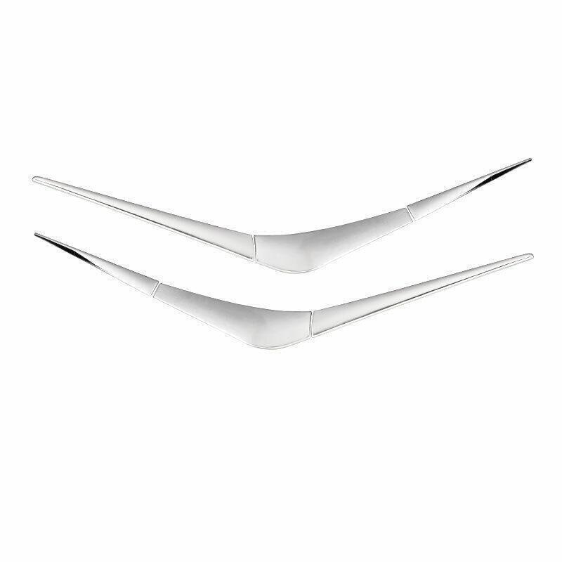 Suitable for Tesla for Model Y 2020 - 23 Chrome Steel Rear Taillight Strip Trim - Automatic