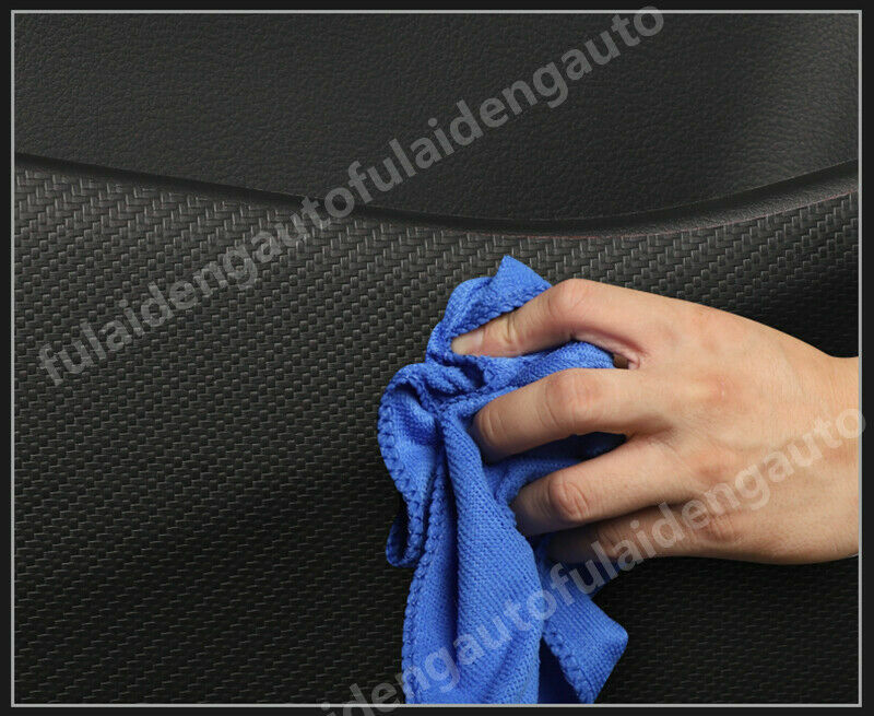 Leather Door Anti-Kick Pad Stickers Trim for Toyota Highlander/Kluger 2020-2023
