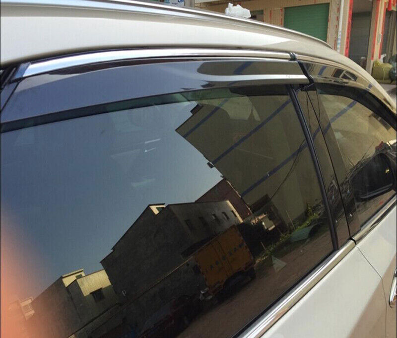 Window Visor Vent Shades Sun Rain Guard Trim for Lexus RX350 350h 500h 2023-2024