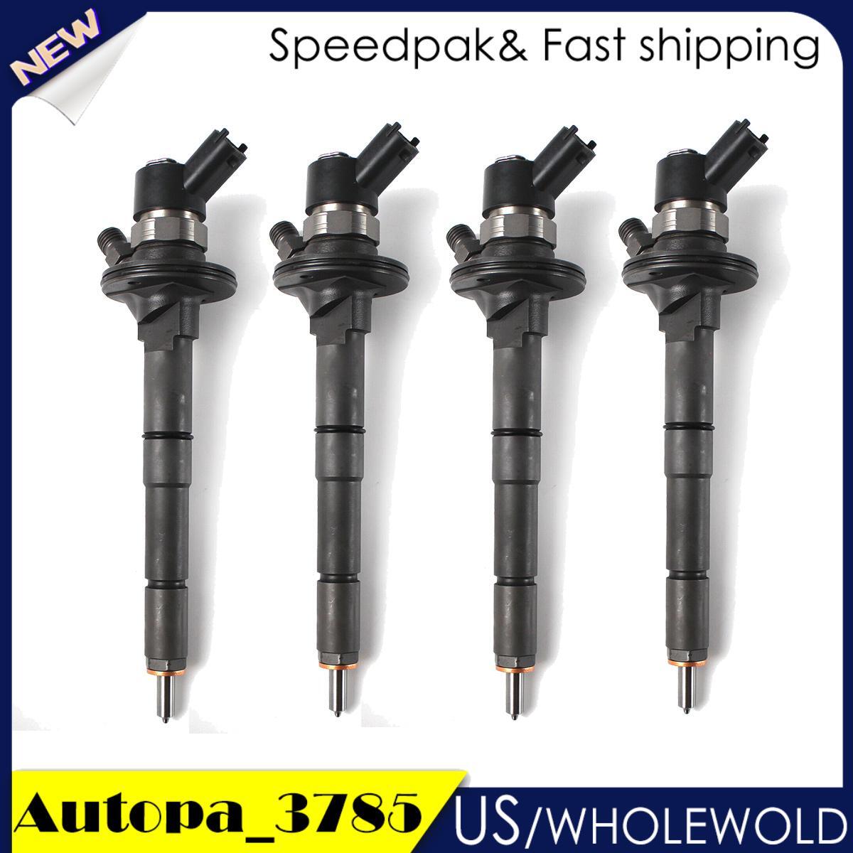 4x Common Rail Fuel Injector 0445110883 0445110168 Fits for Nissan Patrol ZD30