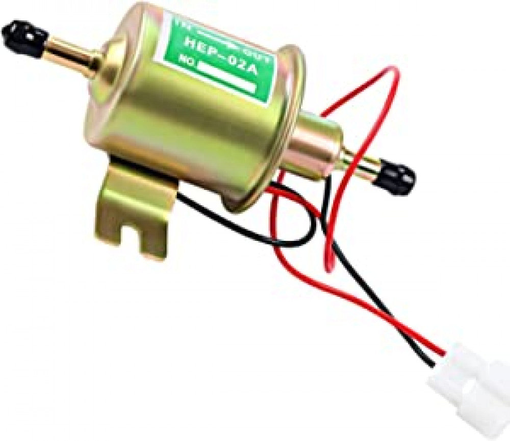 Inline Fuel Pump 12v Electric Transfer Low Pressure Gas Diesel Fuel Pump HEP-02A