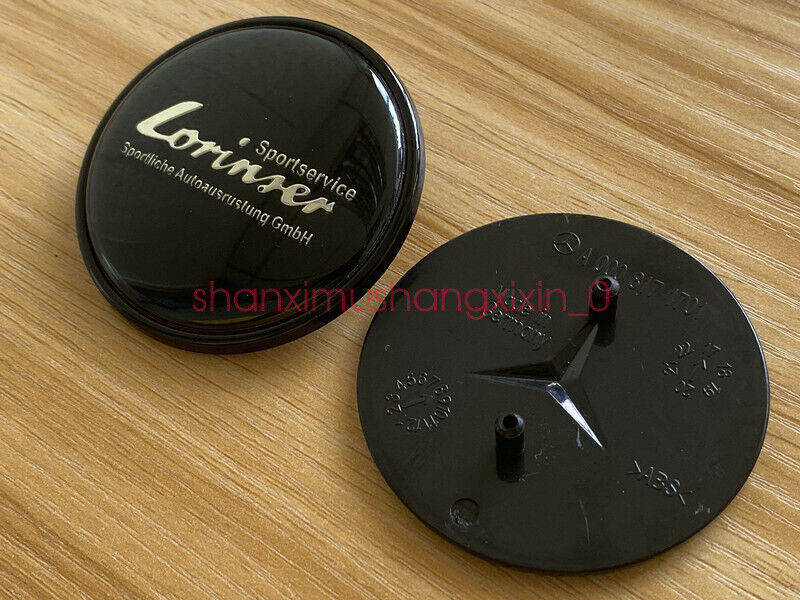 Suitable for Mercedes-Benz Lorinser CLK CLS E ML GL front cover badge embroidery A0008172605