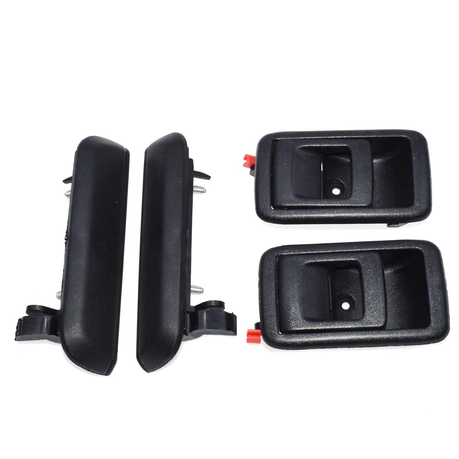 Interior and exterior rear left and right four-piece door handles suitable for Toyota Terrace 1995 - 98