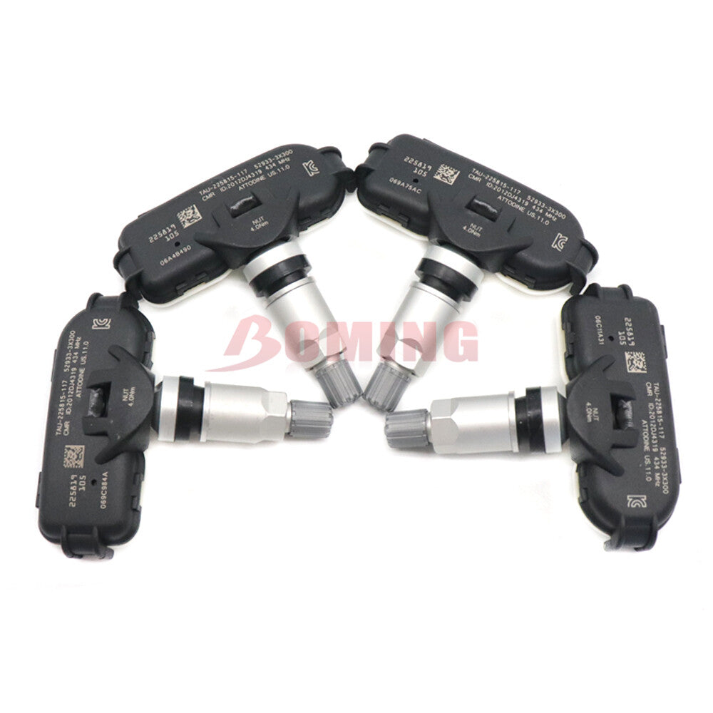 4-pack 52933-3X300 TPMS tire pressure sensors for Hyundai for Elantra HD MD 434MHz